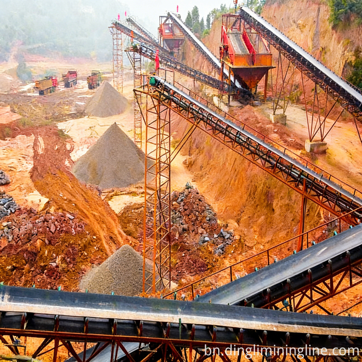 Construction Aggregate Crushing Line
